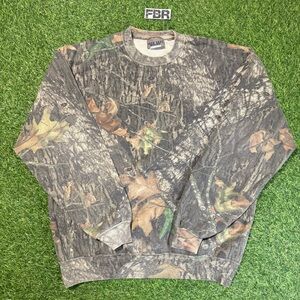 Vintage Mossy Oak Camo Crewneck
